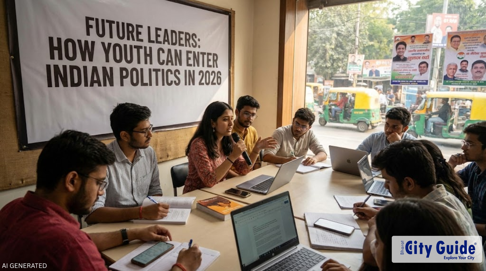 How Youth Can Enter Indian Politics in 2026