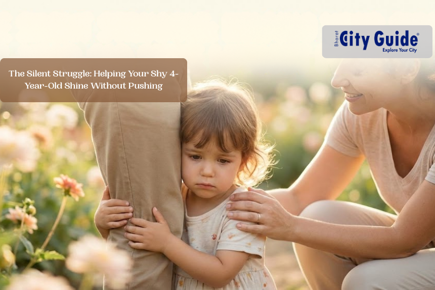 The Silent Struggle: Helping Your Shy 4-Year-Old Shine Without Pushing