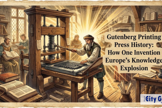 Gutenberg Printing Press History